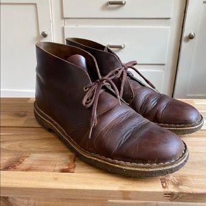 Clarks Originals Desert Boots Brown Leather